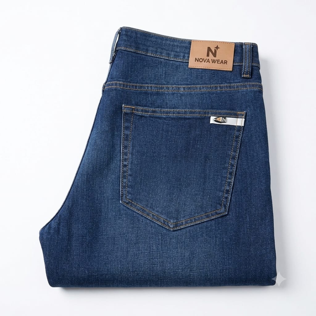 Denim trouser product example