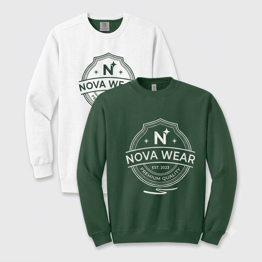 Sweatshirt product examples